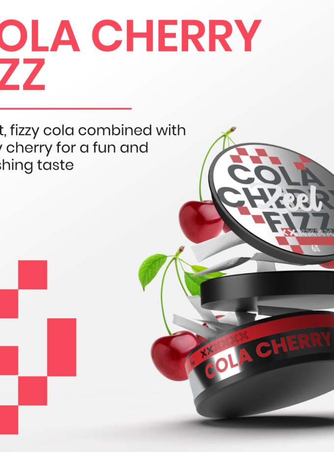 Cola Cherry Fizz 6mg - Zeel Nicotine Pouches