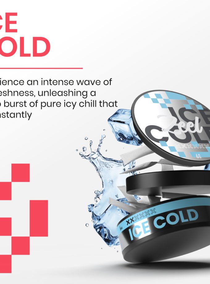 Ice Cold 6mg - Zeel Nicotine Pouches
