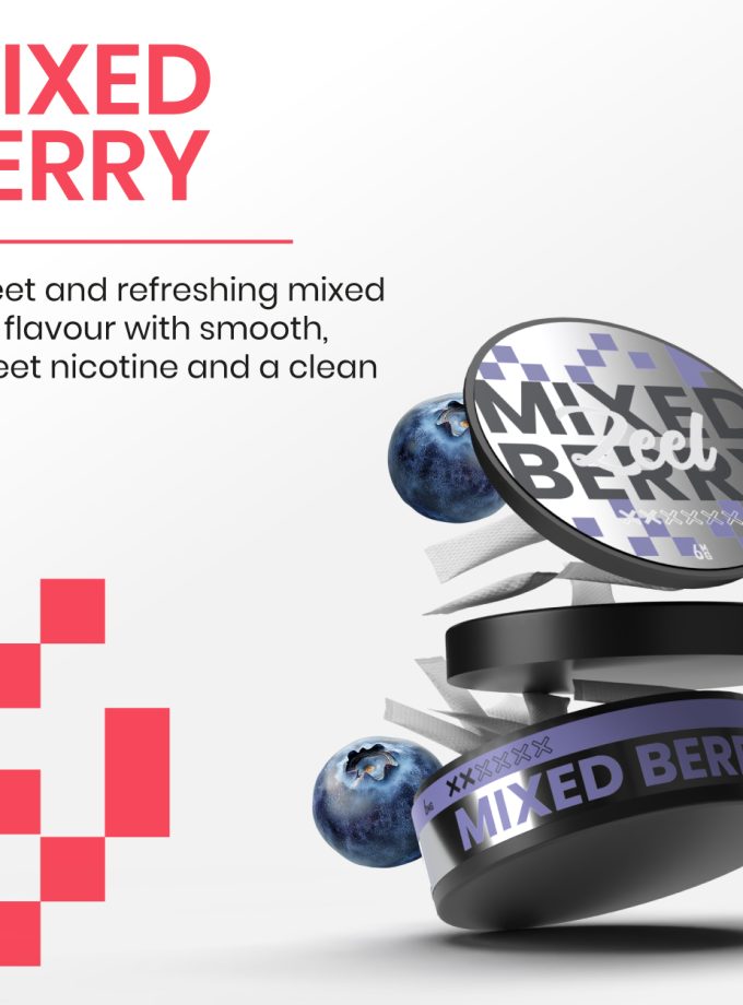 Mixed Berry - Zeel Nicotine Pouches