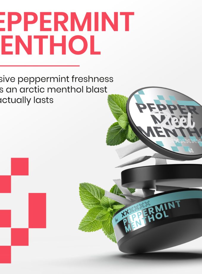 Peppermint Menthol - Zeel Nicotine Pouches
