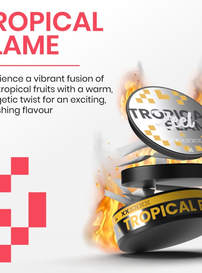 Tropical Flame 6mg - Zeel Nicotine Pouches