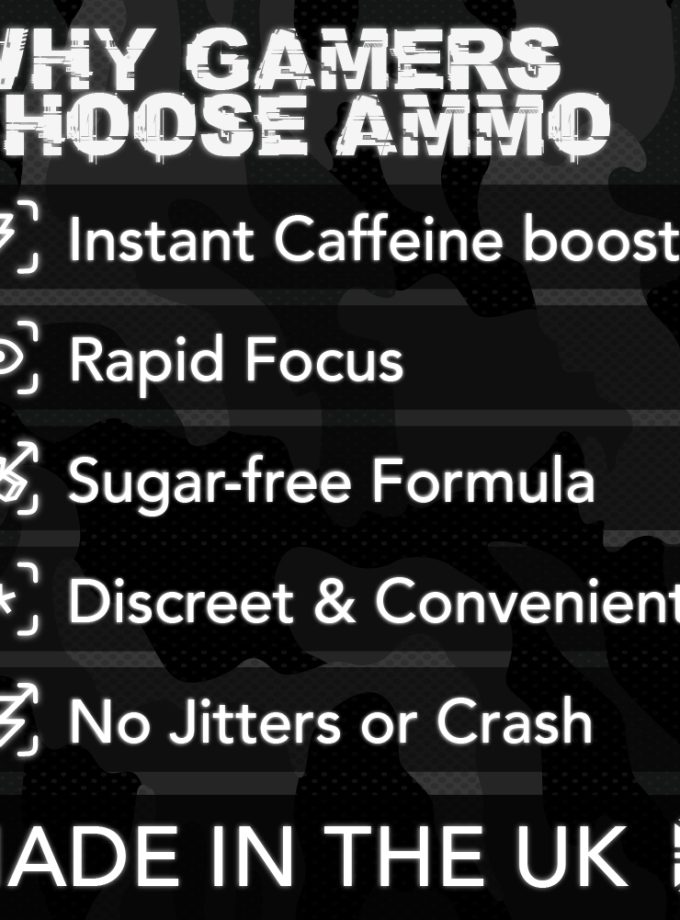AMMO Caffeine Pouch 100mg Tropic Thunder